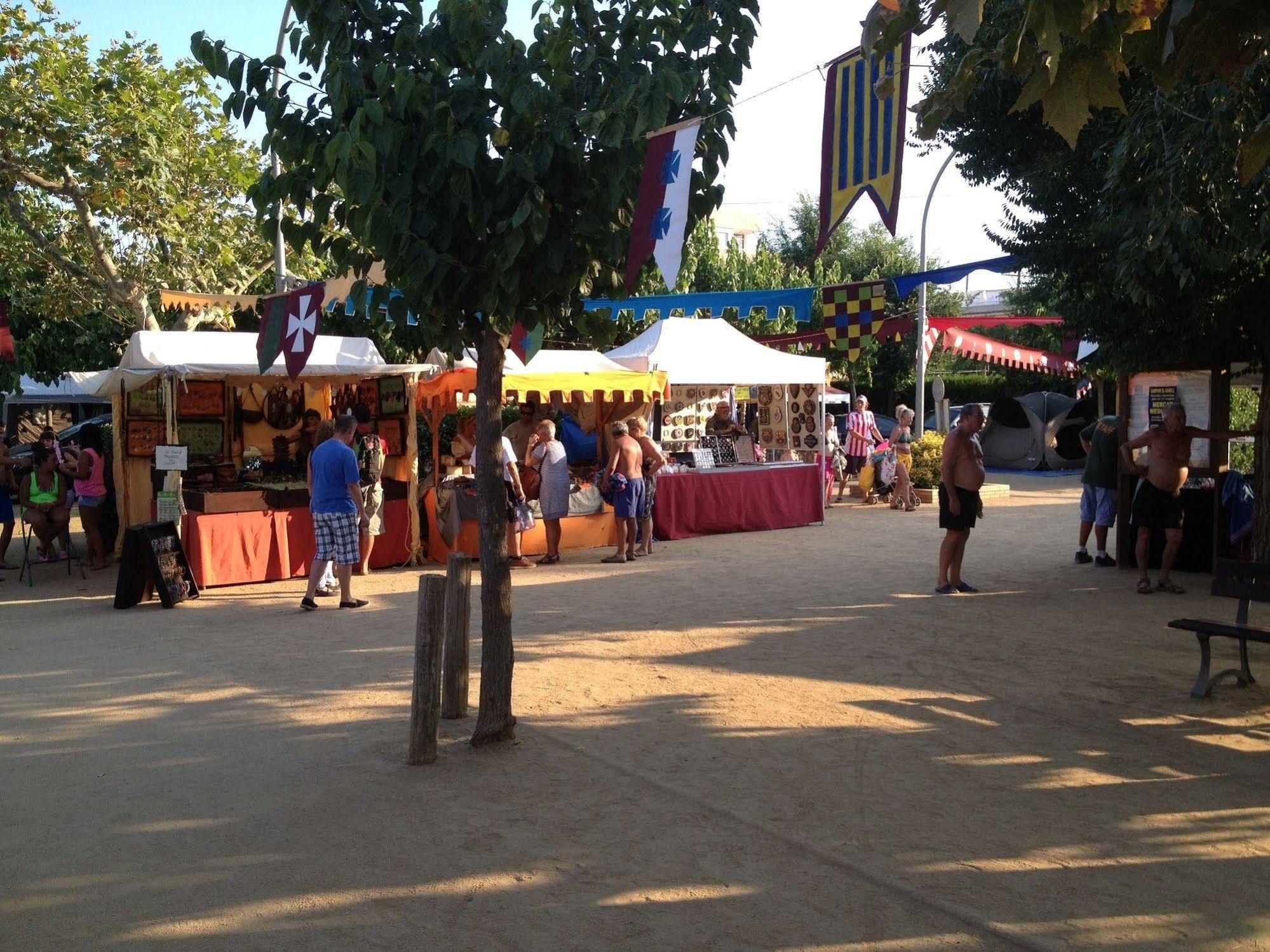 Camping El Camell Pineda de Mar Zewnętrze zdjęcie